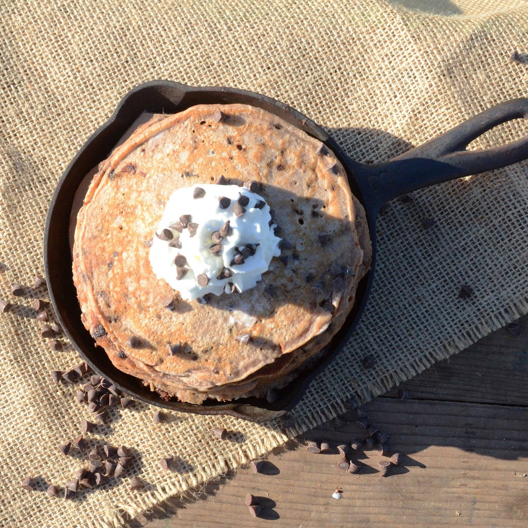 Griddle n' Grind Chocolate Chip Pancake and Waffle Mix