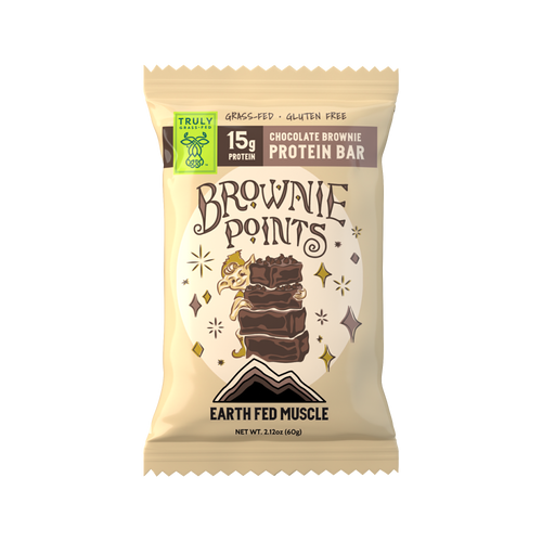 Chocolate Brownie Grass Fed Whey Protein Bars