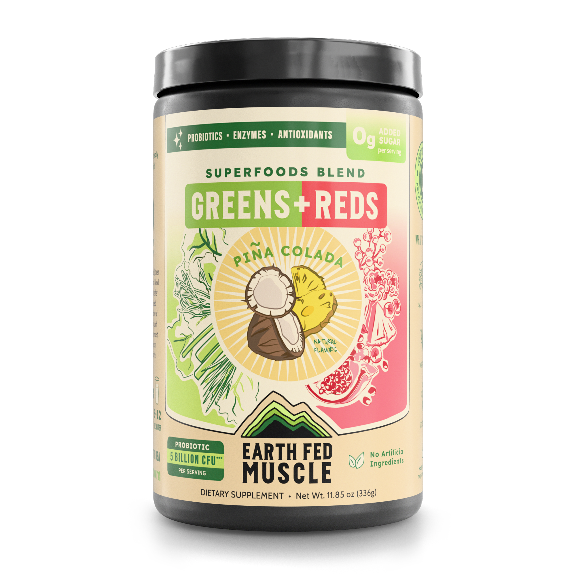 Greens + Reds Superfoods Blend Piña Colada (formerly known as The Greens Party)
