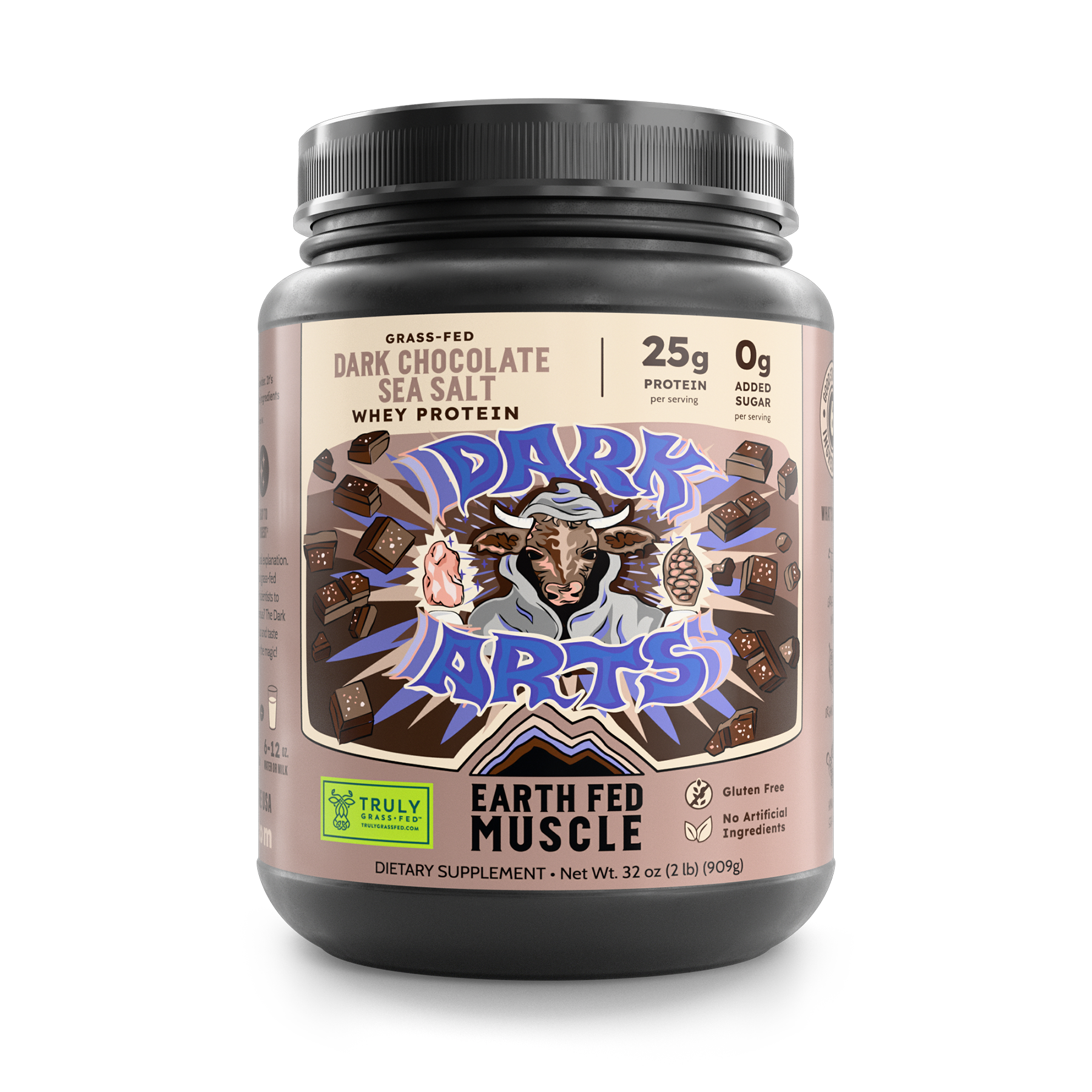 Dark Arts Salted Chocolate Grass-Fed Whey Protein