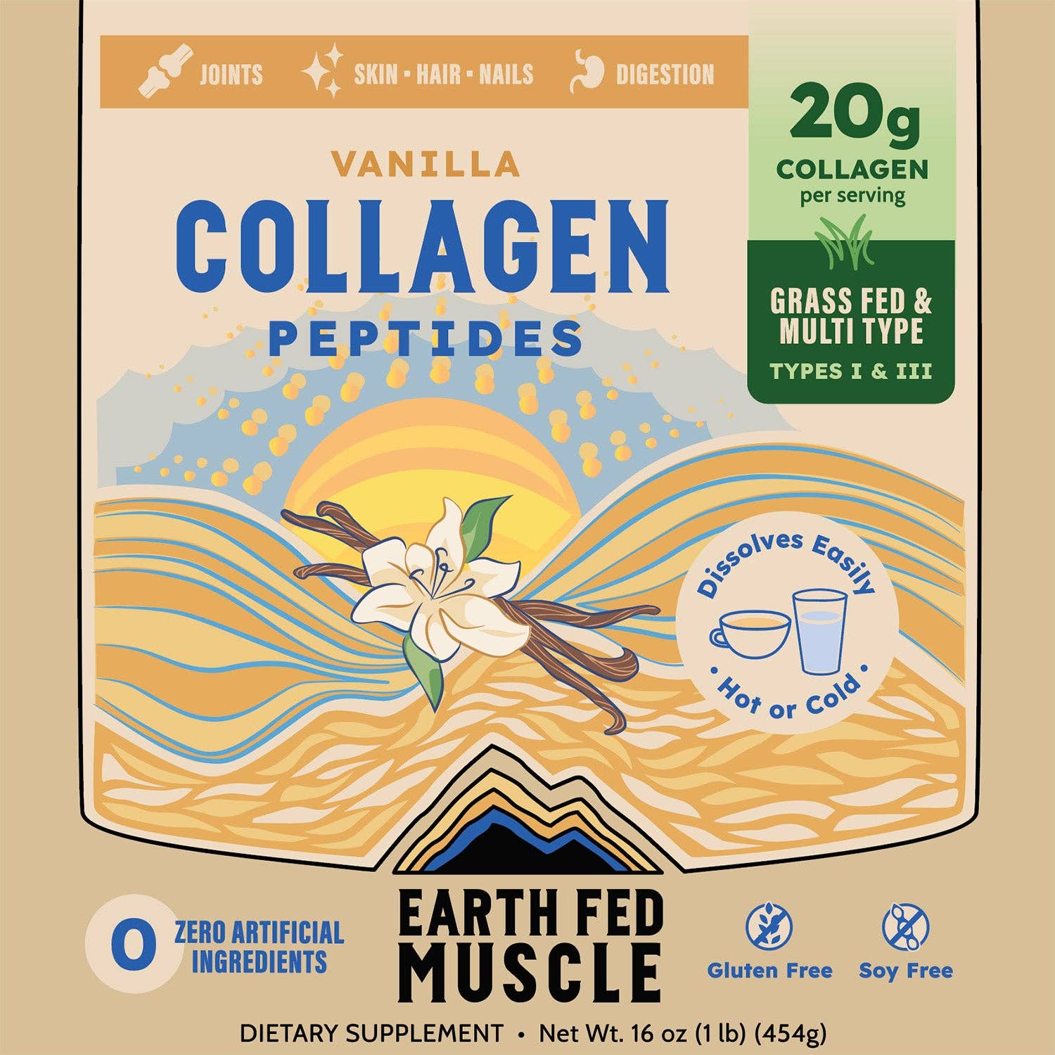Collagen Peptides, Vanilla