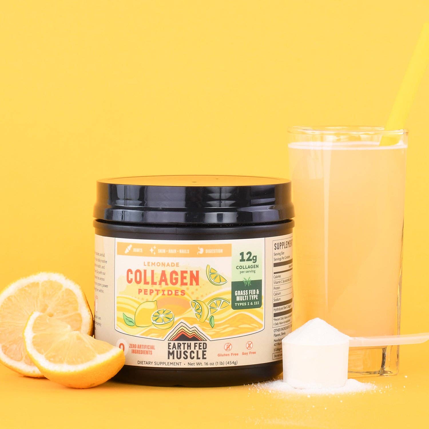 Collagen Peptides, Lemonade
