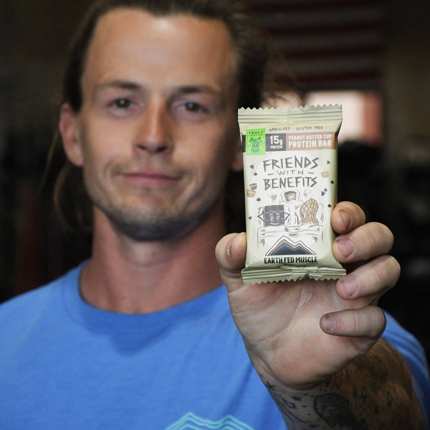 Chocolate Peanut Butter Grass-Fed Whey Protein Bars