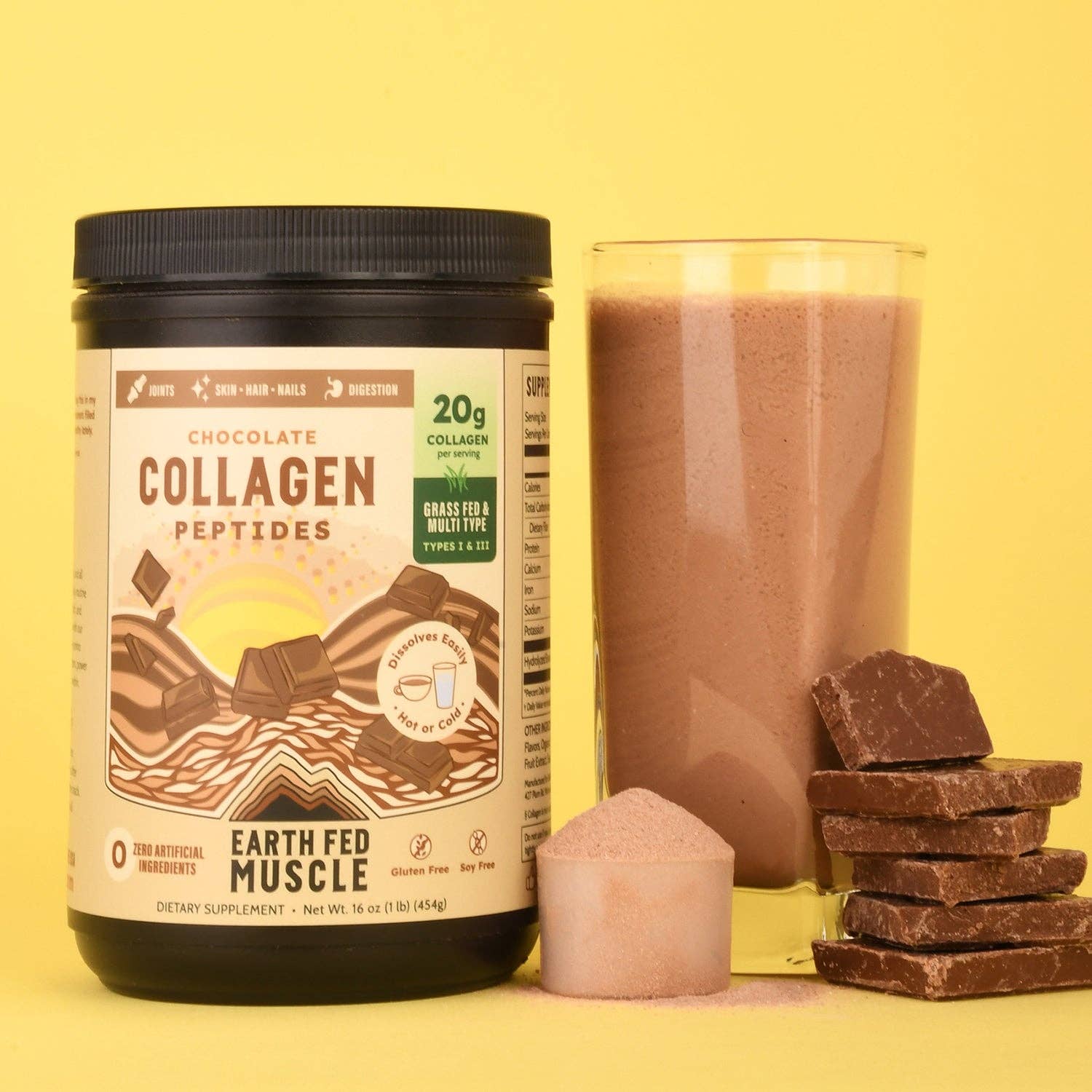 Collagen Peptides, Chocolate