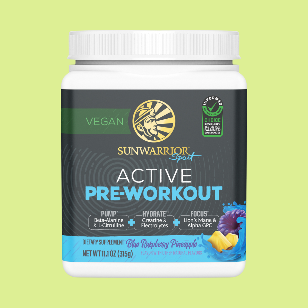 Blue Raspberry Pineapple Active Pre-Workout Drink Powder