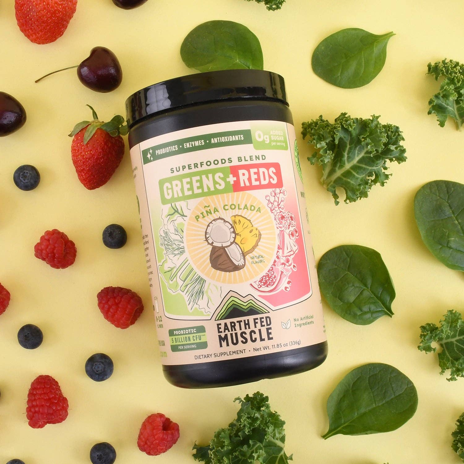 Greens + Reds Superfoods Blend Piña Colada (formerly known as The Greens Party)